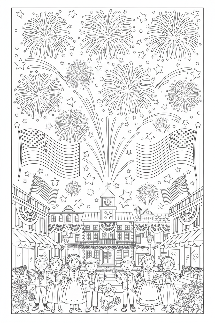 4th of July Scene