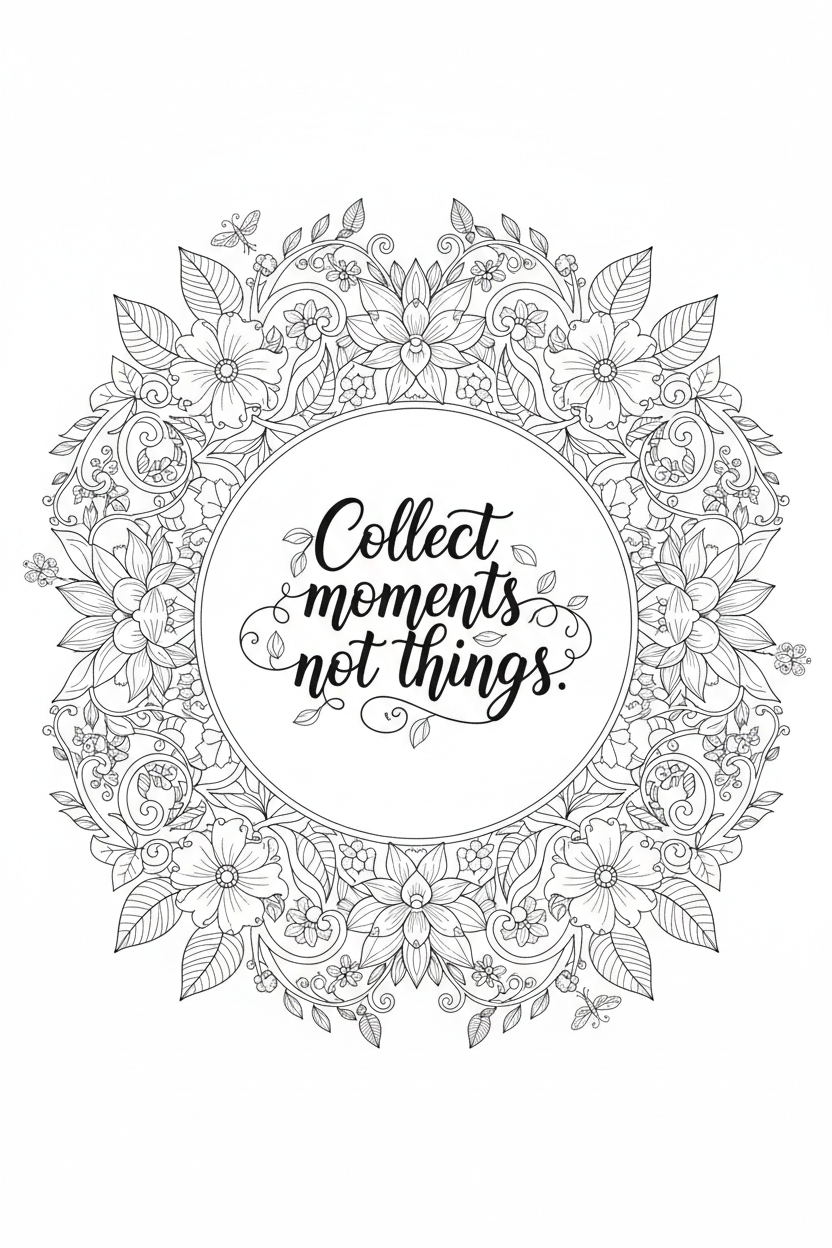 Collect Moments Quote Page