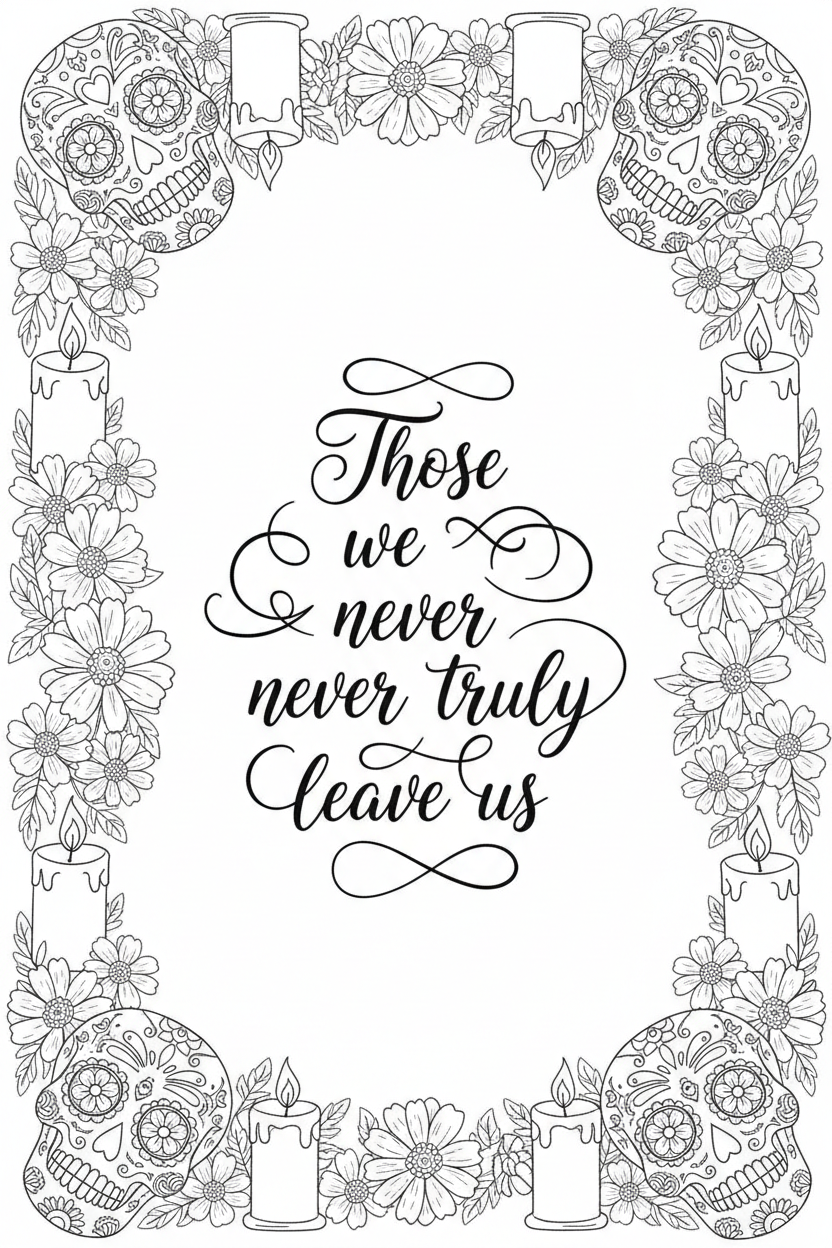 Día de los Muertos Quote
