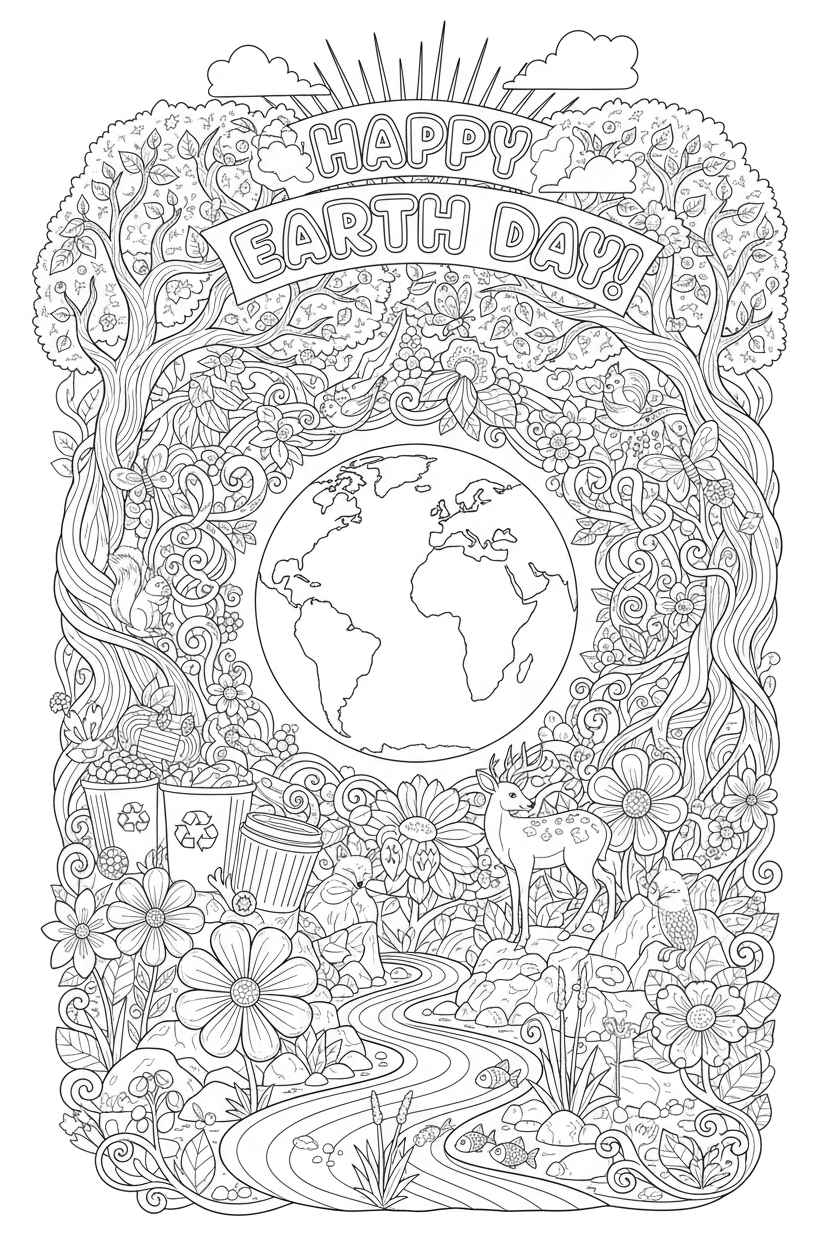 Earth Day Scene