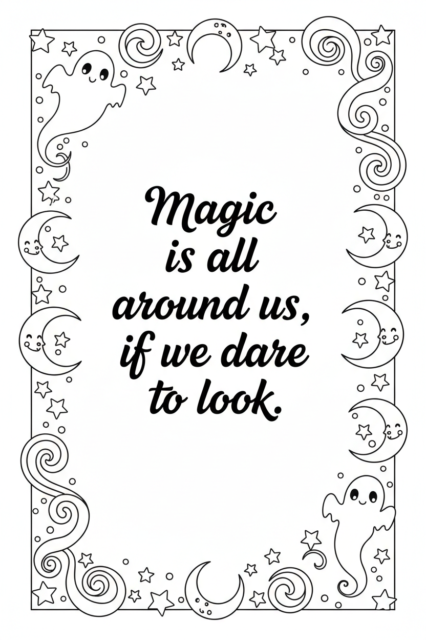 Halloween Magic Quote