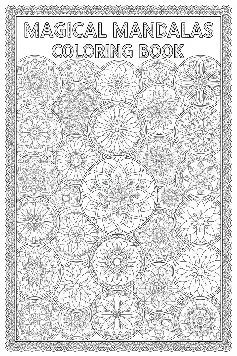 Magical Mandalas Cover