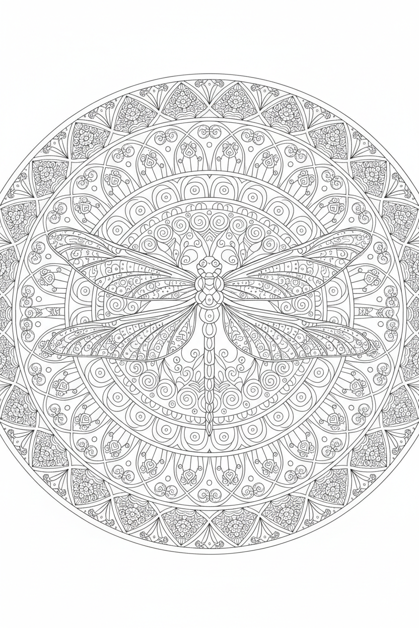 Mandala Coloring Page 11