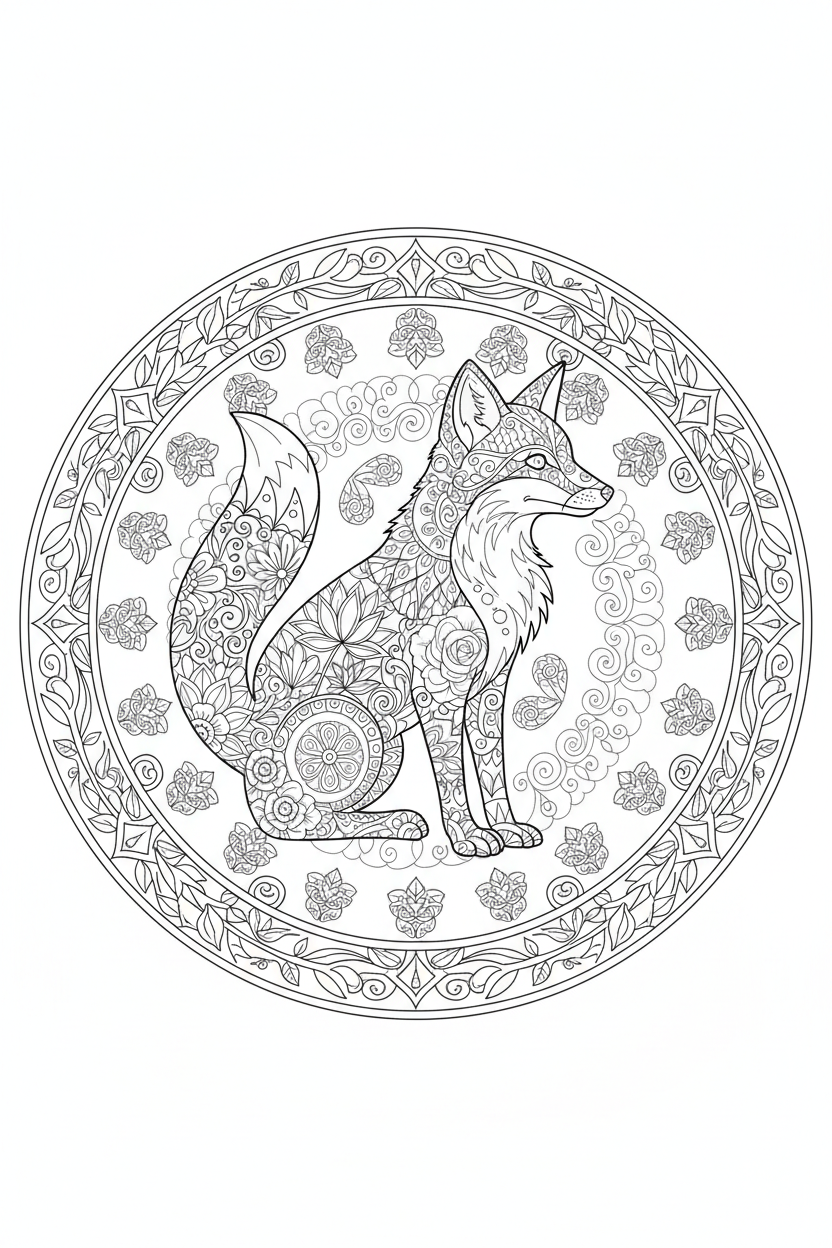 Mandala Coloring Page 17