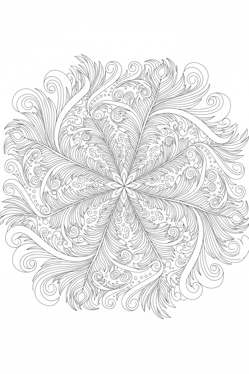 Mandala Coloring Page 18