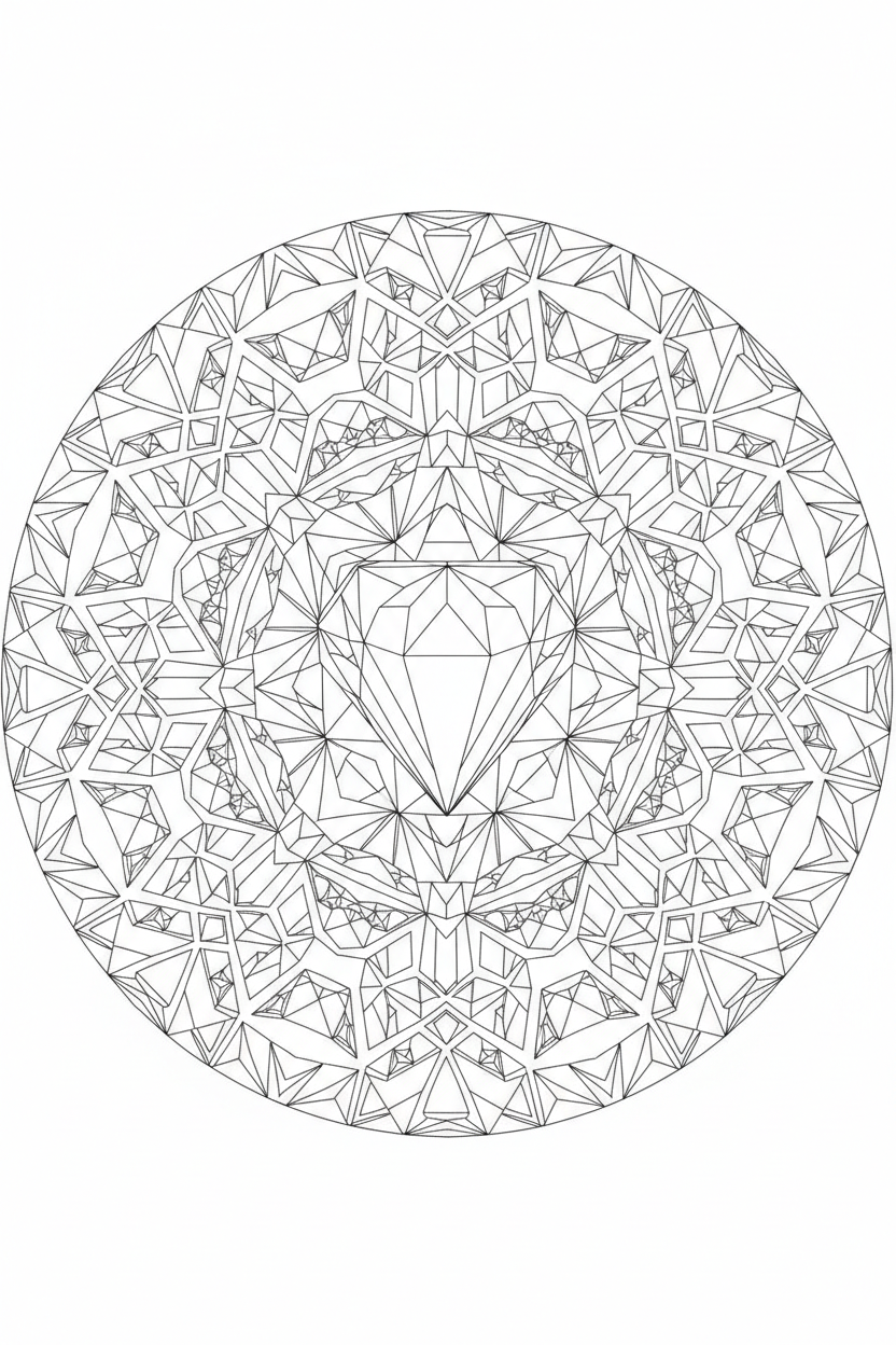 Mandala Coloring Page 19