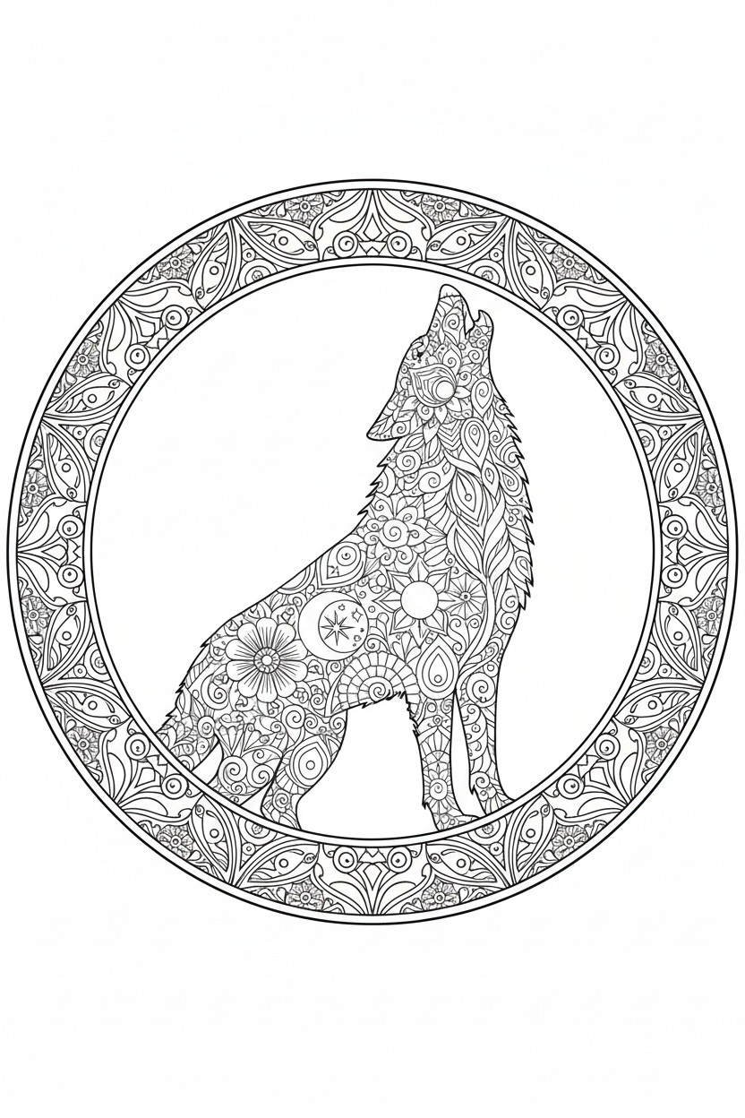 Mandala Coloring Page 27