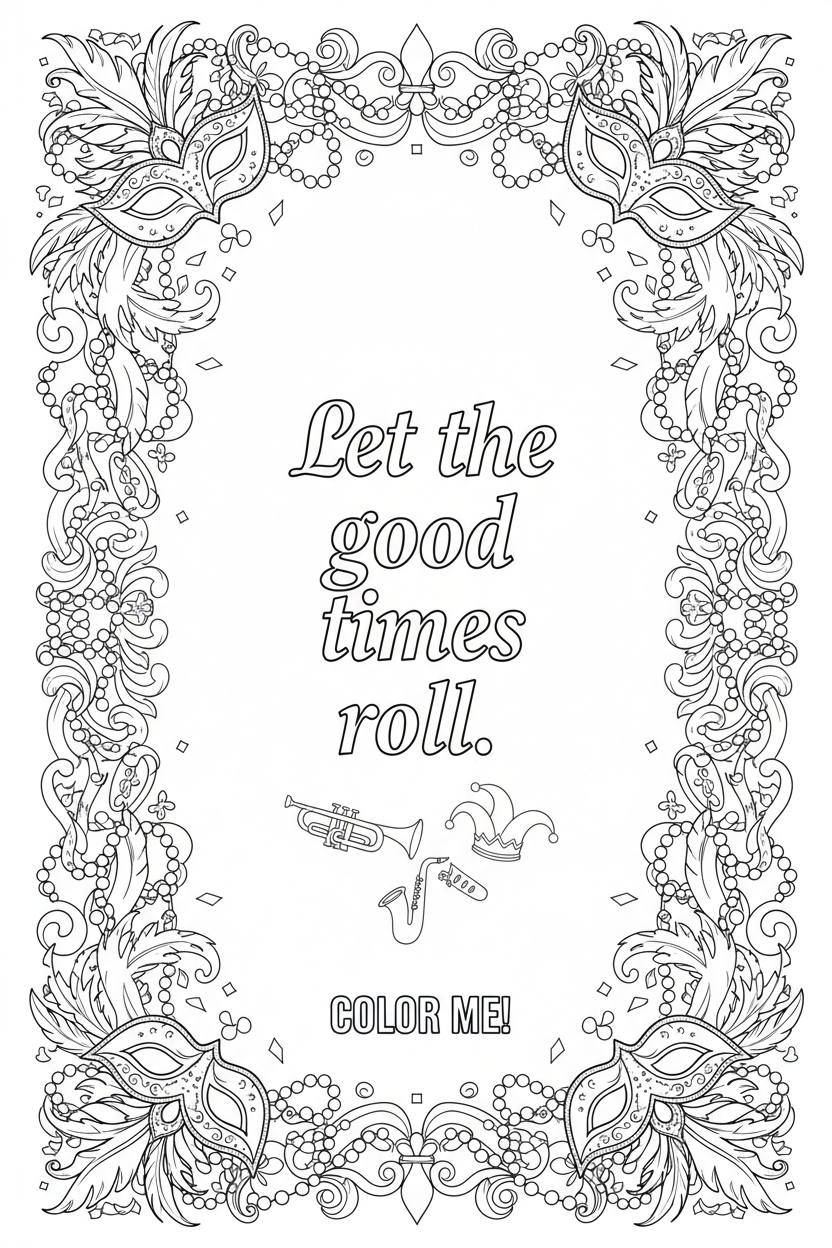 Mardi Gras Quote
