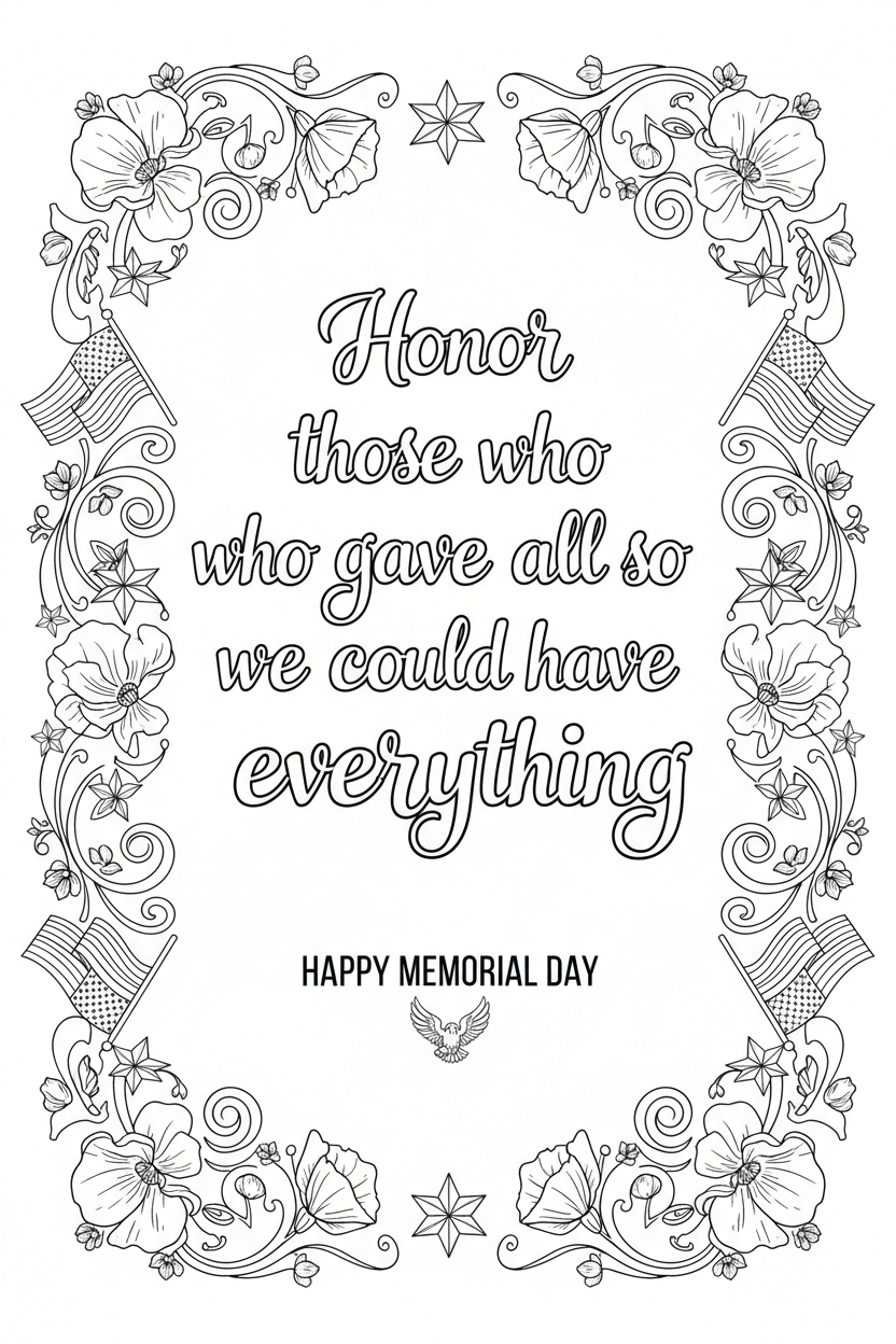 Memorial Day Quote