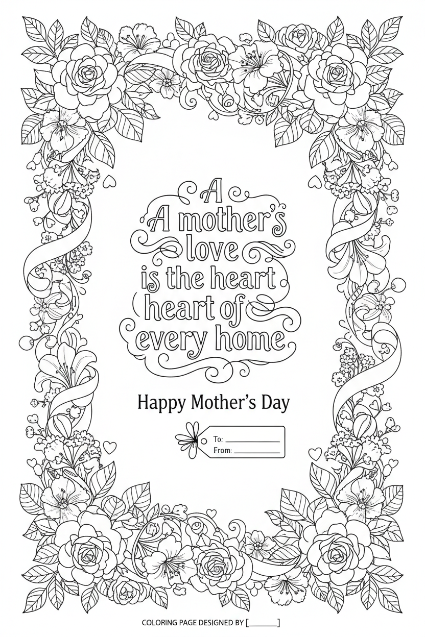 Mother's Love Quote