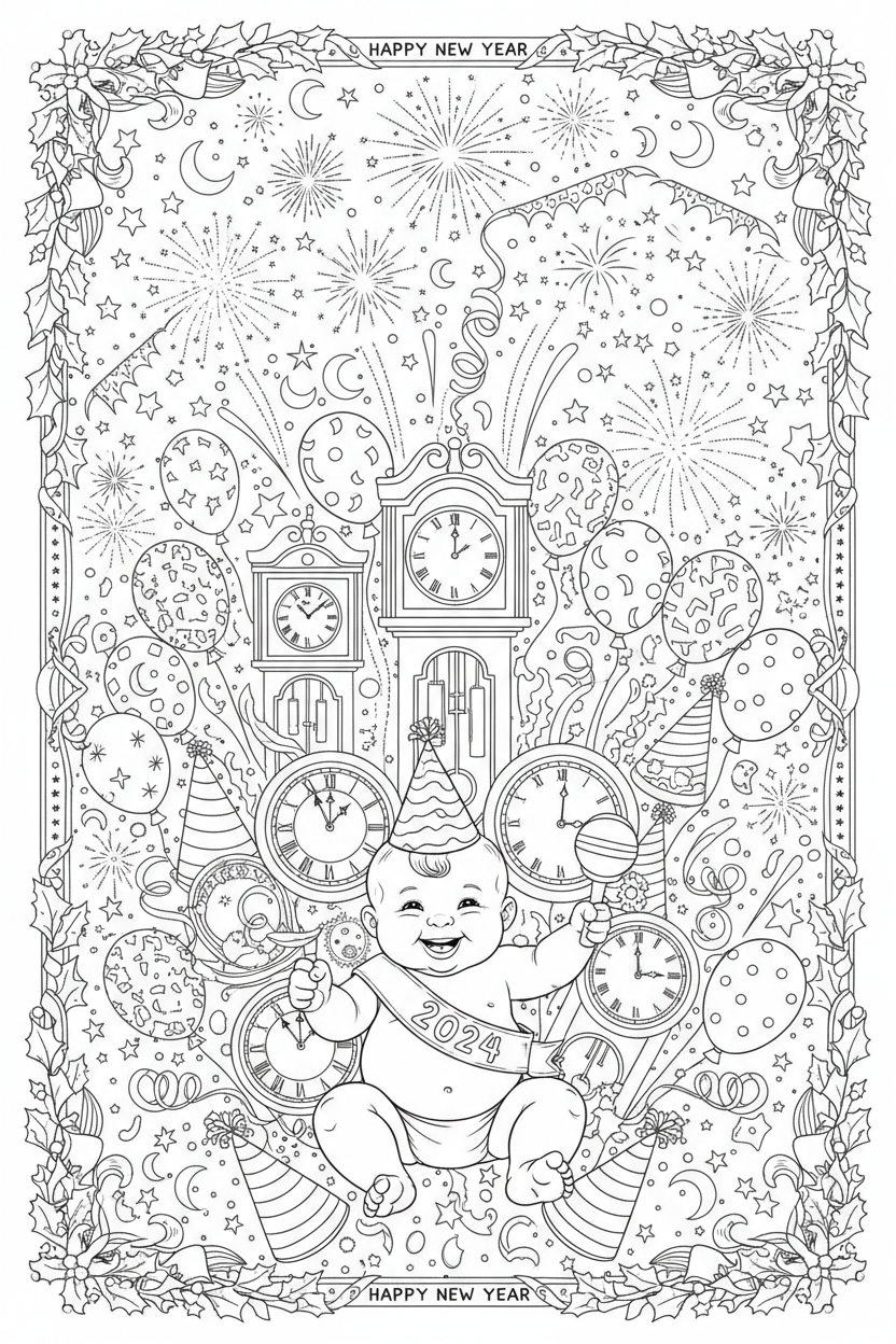 New Year's Day Scene