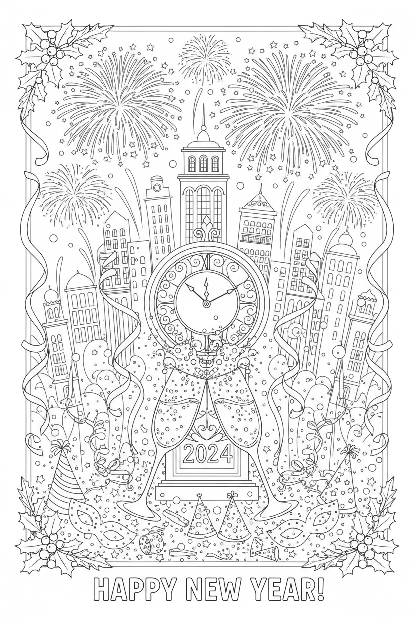 New Year's Eve Scene