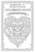 Skull Coloring Book Cover