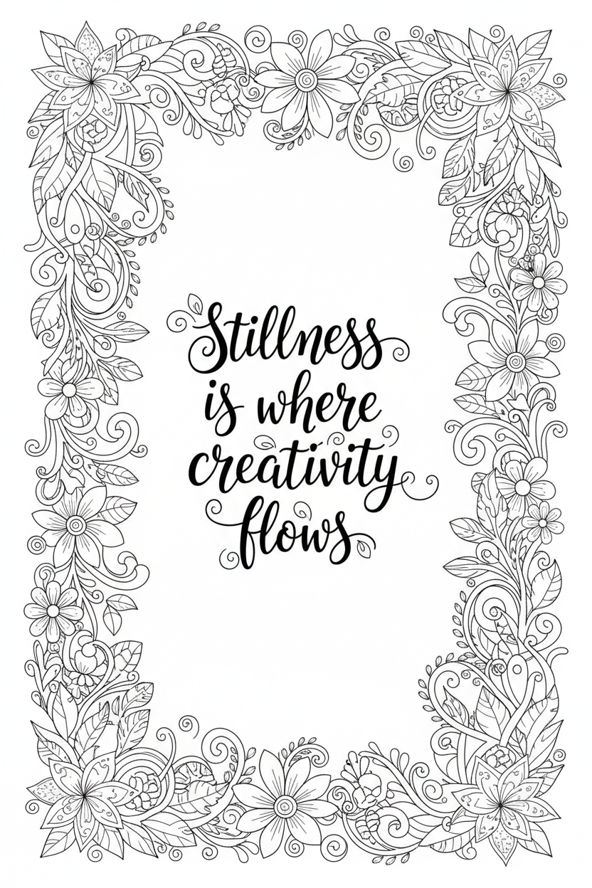 Stillness Quote Page