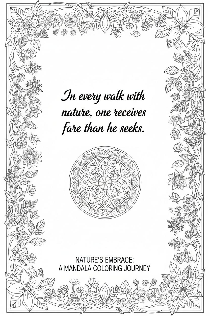 Walk with Nature Quote Page
