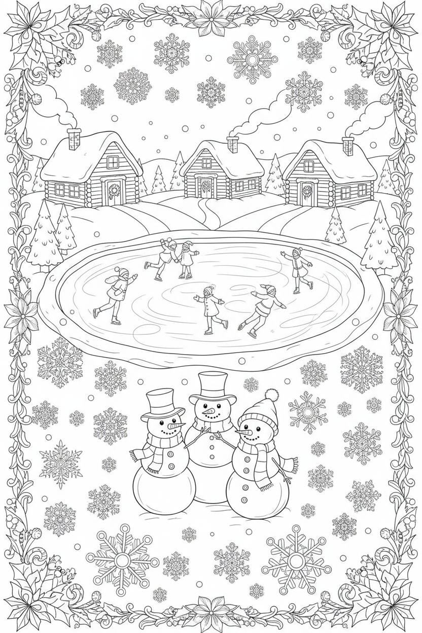 Winter Wonderland Scene