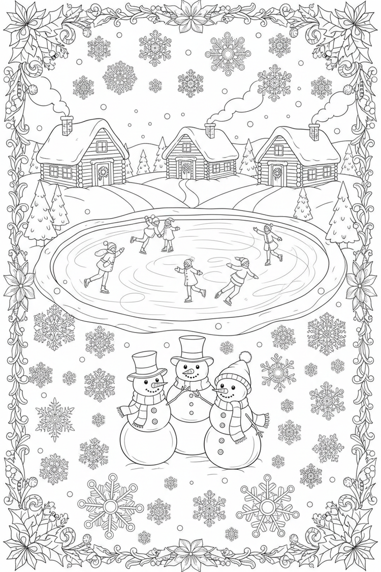 Winter Wonderland Scene