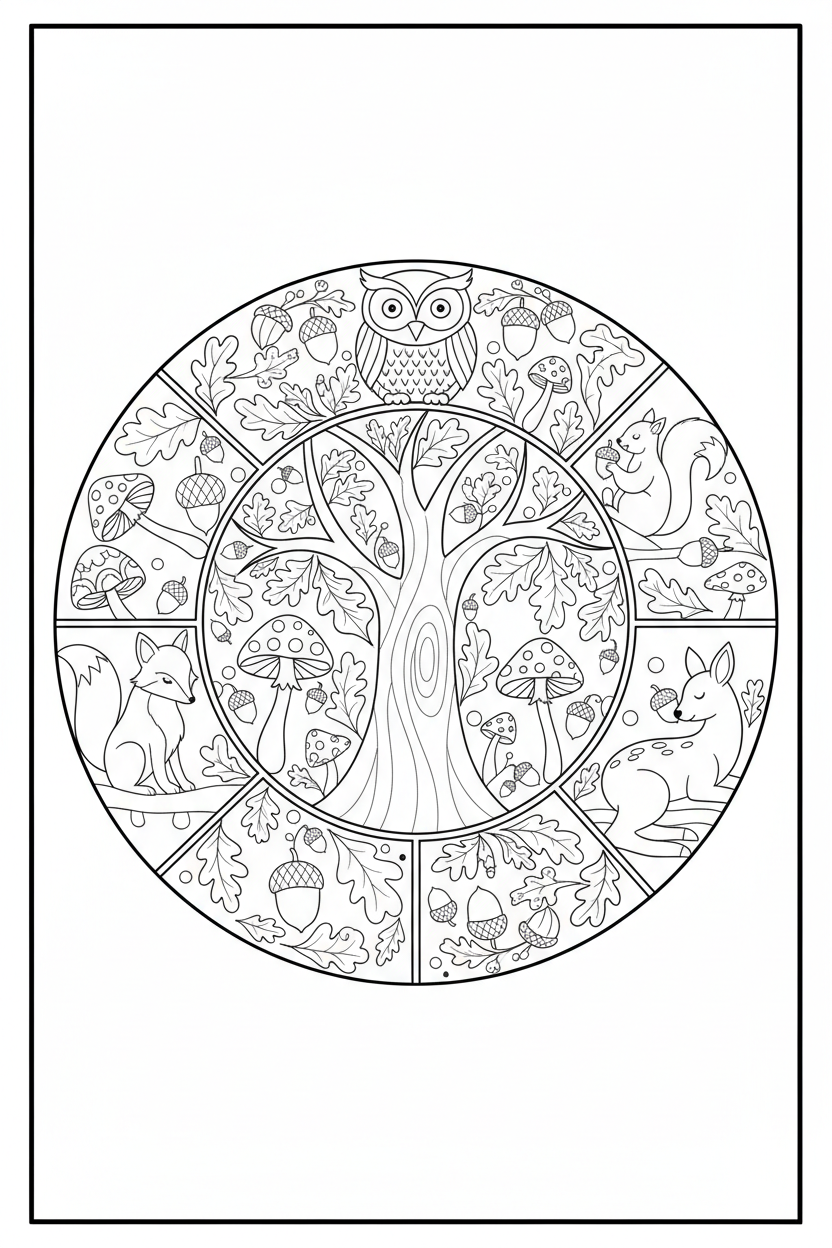 Woodland Mandala